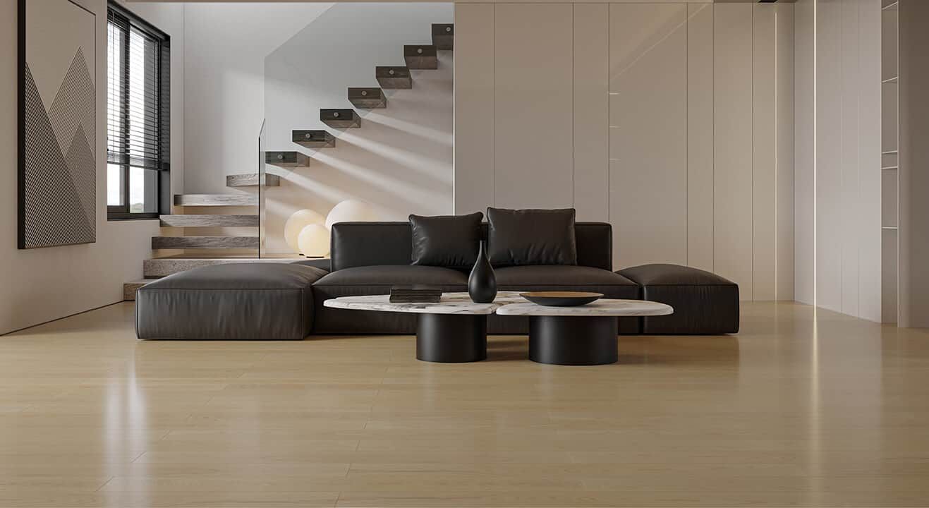 橡木地板结构展示