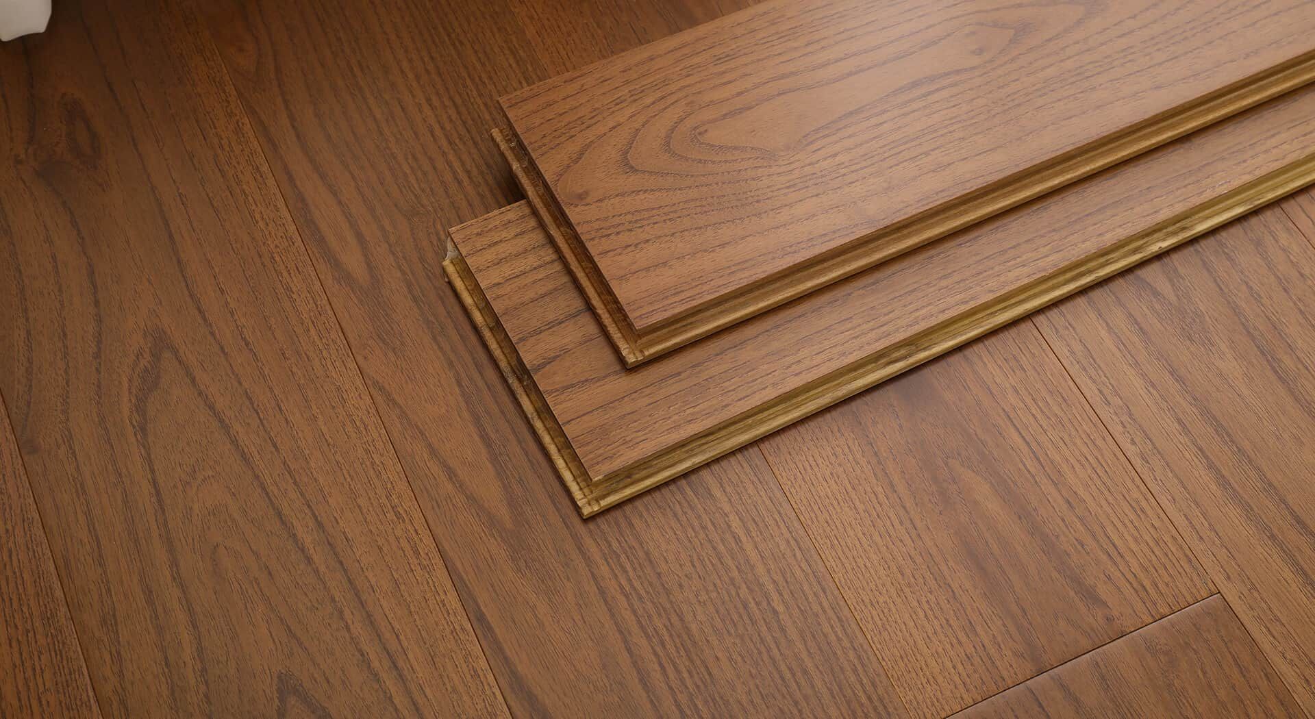 地暖实木地板展示